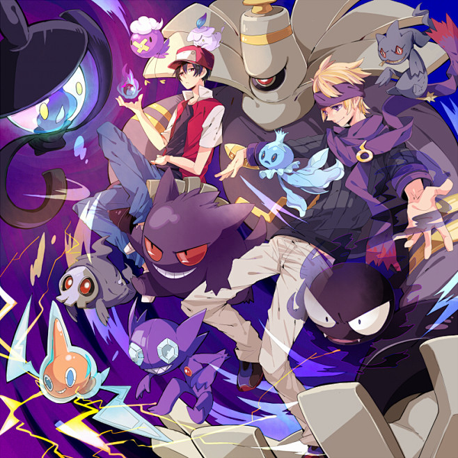 精灵宝可梦小赤小松p站7749