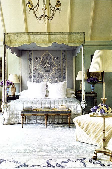 the elegant bedroom....