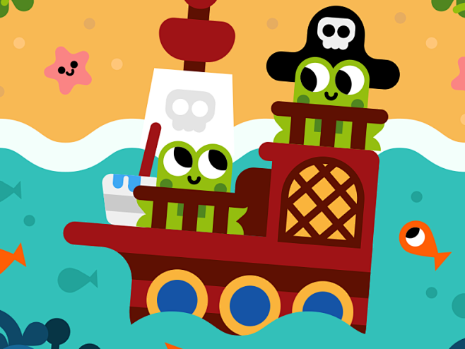 Pirate frogs
