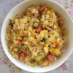 什锦炒饭的做法