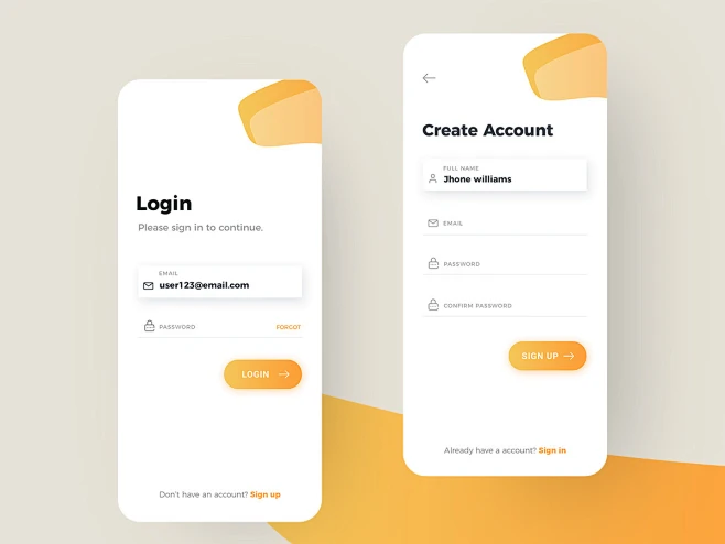 mobile-app-login-signup-ui