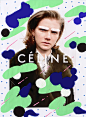 Céline x Andreea Robescu : Series of illustrations on Céline ad campaigns.