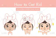 眼睛下的黑眼圈