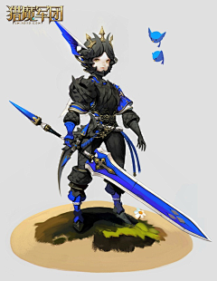 红丸酱采集到日韩Q版原画