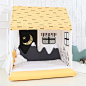COZY STORY宝宝纯手工游戏帐篷 儿童室内围床小屋