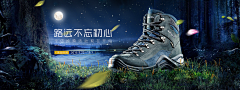 Alonei采集到男鞋banner