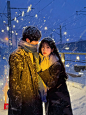 在横道河子拍出韩剧氛围感！情侣冬日写真❄️ - 小红书