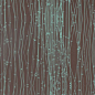 Wallcoverings-Wall coverings-Reeds chocolate/turquoise wallpaper-Clarissa Hulse