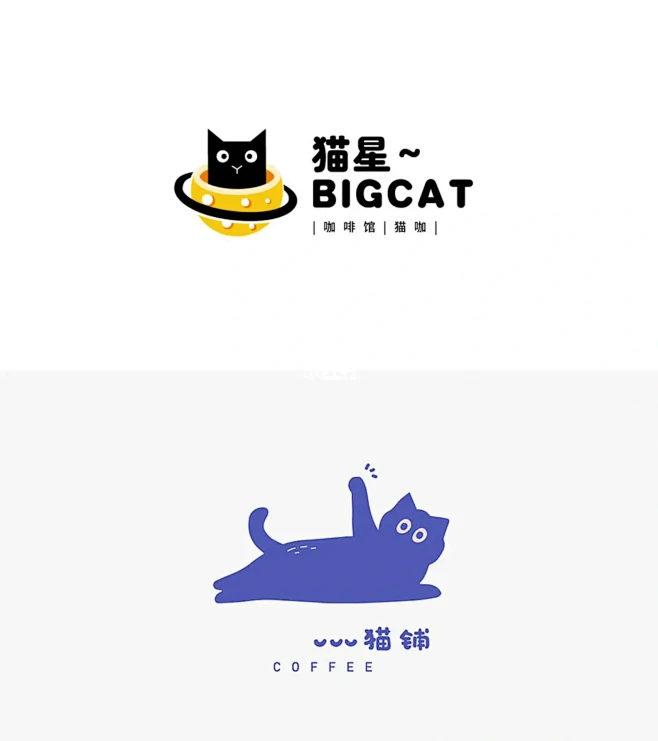 宠物店logo合集｜猫咪狗狗logo设计...