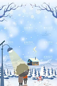 冬季背景  - 源文件下载【酷图网】冬季背景,背景,冬季,冬天,雪景,下雪,户外,蓝天,大雪,素材,河流,自然风光,设计,PSD分层素材,