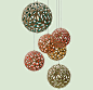 Floral Pendant Light by David Trubridge