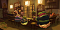 Izakaya - inside, Slawek Fedorczuk : New scene with my characters, this time a little indoor painting.