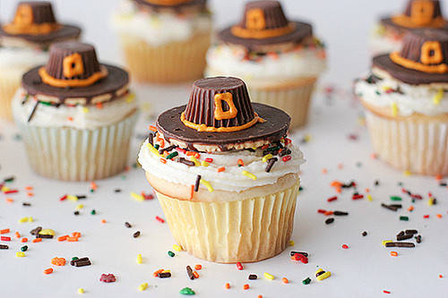 Piligrim Hat Cupcake...