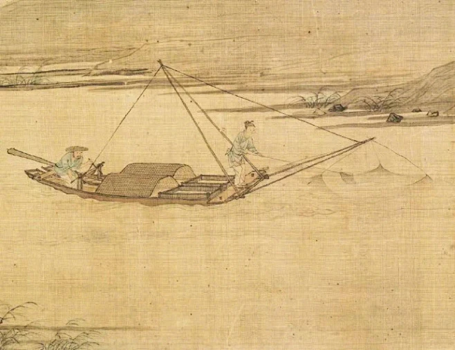 【精品欣赏】扁舟一叶 湖海生涯｜古画里的船 书画界超话 -花瓣网