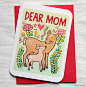 【母亲节】卡片(原图尺寸：570x579px)
