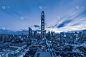 深圳城市建筑集群与大数据概念