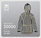 李宁CF溯万龙甲冲锋衣 | 24新款红色防风透湿防暴风雨登山服男女-tmall.com天猫