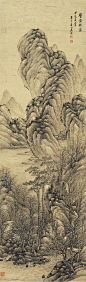 吴历——《层峦秋霁》【甲辰夏五月】山水 立轴欣赏 | 
清|吴历(1632-1718)本名启历，字渔山，号墨井道人、桃溪居士 。清初著名画家。诗师钱谦益，画师王鉴、王时敏，主取王蒙和吴镇之长，形成自己风格。清初六家之一，又称“四王吴恽”。后入天主教、耶稣会，传教三十年，近20年少绘事。