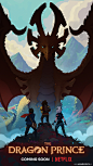 The Dragon Prince, Tim Kaminski : So excited to announce The Dragon Prince! 

Worked on this with the amazing CT: https://twitter.com/ctchrysler_ as well as many others.

The Dragon Prince, an epic fantasy series by the head writer and director of Avatar: