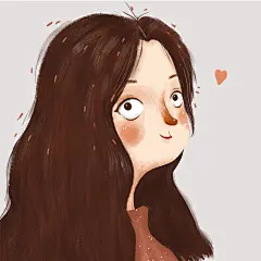q版头像 手绘复古插画二次元蜡笔风漫画 真人照片定制-淘宝网