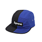 Supreme Split Camp Cap 黑蓝色 原创 设计 新款 2013 正品 代购  美国 - 想去