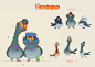The Inseparables - Character Design