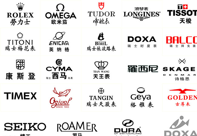 名表LOGO图片