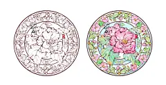成都芙蓉花卉线稿_1_河生的插画_来自小红书网页版