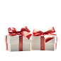 圣诞节日礼品盒子礼物蝴蝶礼结促销喜庆春节活动元素PNG免抠素材