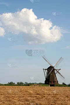 风轮机,丹麦,垂直画幅,天空,风,风力,能源,无人,夏天,户外_4652342211_5756182059