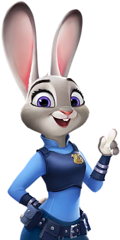 绘画-花瓣网|陪你做生活的设计师 | 狐尼克兔朱迪《疯狂动物城》手绘