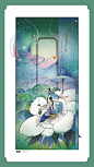 二十四节气之中国舞（春夏篇）_Lemon橘桃蕾蕾__插画师作品_涂鸦王国gracg.com