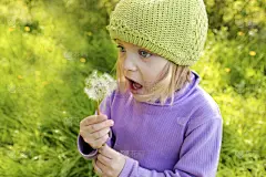 蒲公英,平纹针织面料,个人随身用品,美,水平画幅,美人,人的嘴,夏天,户外,草