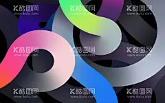 手机桌面  - 源文件下载【酷图网】手机桌面,酷炫壁纸,流光溢彩,渐变色背景,电脑锁屏