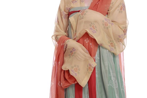 盛唐制襦裙细节赏