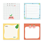 Cute Digital Sticky Notes  6BA