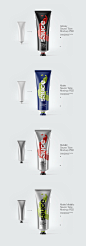 Sauce Tubes PSD Mockups : 4 Sauce Tubes PSD Mockups