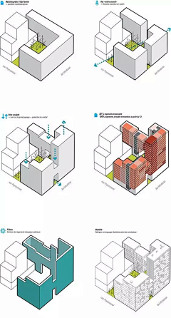 Crystral采集到建筑概念体块