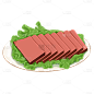 火锅食材贴纸