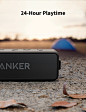 Amazon.com: Anker Soundcore 2 Portable Bluetooth Speaker with Superior Stereo Sound, Exclusive BassUp, 12-Watts, IPX5 Water-Resistant, 24-Hour Playtime, Perfect Wireless Speaker for Home, Outdoors, Travel: Electronics