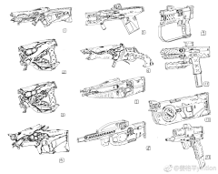 Umitsuki采集到C【设定参考】枪械