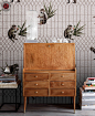 texturae debuts with three nature-influenced wallpaper collections（艺术背景墙）-爱莎酒店家具/定制家具