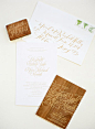 Stationery Wedding Inspiration - Style Me Pretty