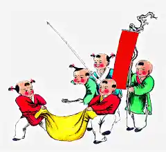 古代儿童动漫人物