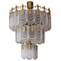 Large Italian Murano Chandelier | From a unique collection of antique and modern chandeliers and pendants  at <a class="text-meta meta-link" rel="nofollow" href="https://www.1stdibs.com/furniture/lighting/chandeliers-pendant-li