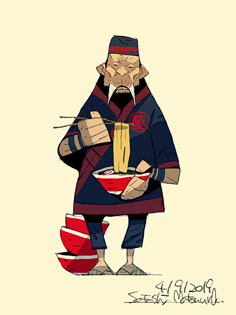 Ramen Man, Satoshi M...