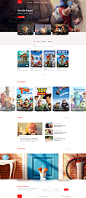 Dribbble - movie_website.jpg by Mehedi Hasan