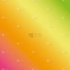 多彩的平滑渐变，颜色背景，炫彩壁纸。粉红色、 黄色、 橙色、 绿色壁纸