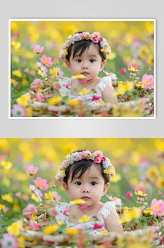 AI数字艺术儿童节儿童摄影写真肖像人物图片