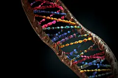 DNA双螺旋结构生物技术生物医疗图片